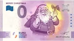 Zwrot pieniędzy Duitsland 2020-2021 - 0 Euro souvenir bankbiljet -Kerstman - Ongecirculeerd