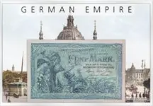 Najlepsza cena Duitse Rijk 1904 - 5 Mark Reichskassenschein in plastic envelope - 1 Bankbiljet - Almost uncirculated