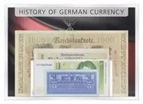 Premium Duitsland - Geschiedenis van de Duitse munteenheid - 5 bankbiljetten - Ongecirculeerd