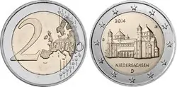 Duitsland 2014 - Niedersachsen - 2 euro munt Ostatnia szansa