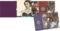 Engeland - Koningin Elizabeth - Muntbrief Nowość