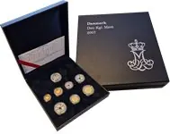 Denemarken - 2007 proof muntset Oryginalny