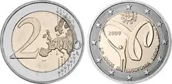 Ostatnia szansa Portugal 2009 - Portugeestalige Landen Spelen - 2 euro munt