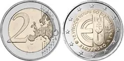Slowakije 2014 - Toetreding Slowakije EU - 2 euro munt Promocja