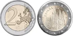 Spanje 2012 - UNESCO - Kathedraal van Burgos - 2 euro munt Ekspresowa dostawa