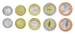Angola - Muntenset met bimetalen munten - 5 munten Oryginalny