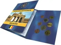 Ostatnia szansa België - Euro munten set in folder - Zweeds