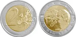 Tylko dziś België 2005 - Belgisch-Luxemburgse Economische Unie - 2 euro munt