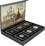 Premium Finland 1895-1917 - De laatste muntset onder Ruslands heerschappij - 6 munten - Very Fine/ Vrijwel ongecirculeerd