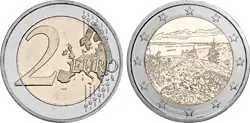 Finland 2018 - Fins nationaal landschap Koli - 2 euromunt Darmowa dostawa