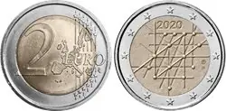 Oferta Finland 2020 - 100 jaar Universiteit van Turku - 2 euromunt