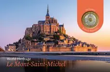 Frankrijk 1992-2001 - Mont-Saint-Michel - 1 trimetallic munt - ongecirculeerd Wyprzedaż