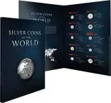 Gehele Wereld 1875-1968 - Zilveren munten van de Wereld - 10 verschillende munten - Very Fine - Uncirculated Oferta