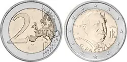 Wyprzedaż Italië 2012 - Giovanni Pascoli - 2 euro munt