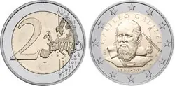 Italië 2014 - Galileo Galileis - 2 euro munt Wyprzedaż