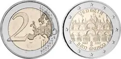 Ekspresowa dostawa Italië 2017 - 400e verjaardag van de voltooiing van de Basiliek van San Marco in Venetië - 2 euromunt