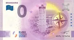 Wysoka jakość Leuchtturm 0 Euro Souvenir bankbiljet - Brandaris