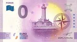 Leuchtturm 0 Euro Souvenir bankbiljet - Porer Szybka dostawa