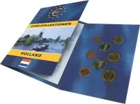 Nederland - Euro munten set in folder - Deens Kup teraz