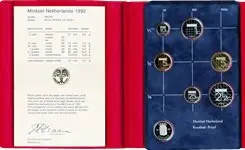 Bezpieczna płatność Nederland 1992 - Munten Jaarset in Proofkwaliteit
