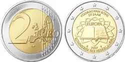Nederland 2007 - Verdrag van Rome - 2 euro munt Oferta limitowana