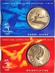 Olympische Spelen 2000 - Bronzen munt Gewichtheffen / Kanoen Niska cena