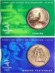 Olympische Spelen 2000 - Bronzen munt Roeien / Pentathlon Oferta limitowana
