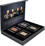 Rusland 1915 - Noodvalutazegels, Eerste Wereldoorlog - 4 muntzegels - Ongecirculeerd Autentyczny