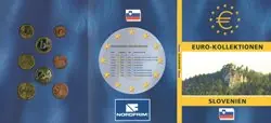 Slovenië - Euro munten set in folder - Zweeds Bezpieczna płatność