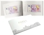 Vaticaan 2018-2020 - Pausen uit de moderne tijd - 0 Euro biljetten boekje (8 souvenir biljetten) Tani