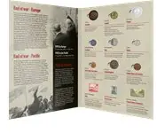 Premium Victory Collectie - einde van WW-II - Folder met 9 munten en 3 postzegels