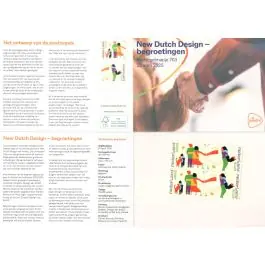 Bezpieczna płatność Nederland 2025: NVPH: M703: Postzegelmapje: New Dutch Design - begroetingen 2025
