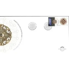 Bezpieczna płatność Nederland 2025: NVPH FDC: E896: Fibula van Dorestad. 2025