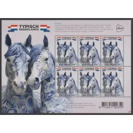 Bezpieczna płatność Nederland 2024: NVPH: V4189: Typisch Nederlands 2024: Paarden: velletje postfris