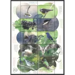 Ekspresowa dostawa Nederland 2026: NVPH: V....-....: Beleef de Natuur: Vogels: Saba: velletje postfris