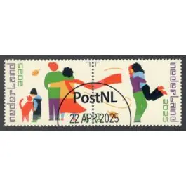 Ekspresowa dostawa Nederland 2025: NVPH: V....: NDD begroetingen als ritueel: serie gestempeld