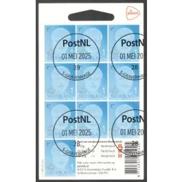 Zamów teraz Nederland 2025: NVPH: V....: Koning Willem-Alexander 2025 Nederland 1: velletje gestempeld