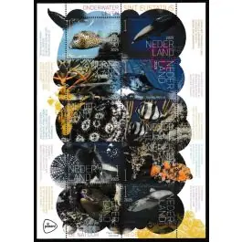 Zamów teraz Nederland 2025: NVPH: V....-....: Beleef de Natuur: Onderwaterleven: Sint Eustatius: velletje postfris