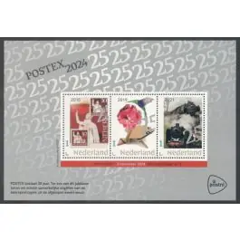 Tylko dziś Nederland 2024: NVPH: V3642P: "Beurspostzegel Postex 2024 02: velletje postfris