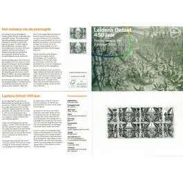 Tani Nederland 2024: NVPH: M695: Postzegelmapje:Leidens Ontzet 450 jaar