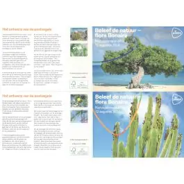 Bezpieczna płatność Nederland 2024: NVPH: M689 a+b: Postzegelmapje: Beleef de natuur: Flors Bonaire 2024