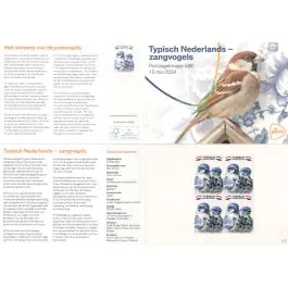 Szybka dostawa Nederland 2024: NVPH: M688: Postzegelmapje: Typisch Nederlands: Zangvogels 2024