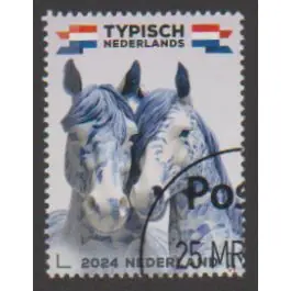 Autentyczny Nederland 2024: NVPH: 4189: Typisch Nederlands 2024: Paarden: gestempeld