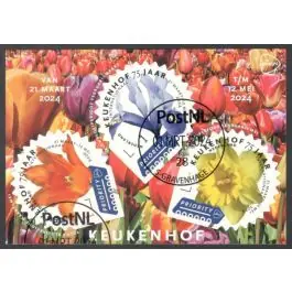 Wysoka jakość Nederland 2024: NVPH: 4185-4187: Keukenhof 75 jaar: serie gestempeld