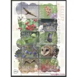 Szybka dostawa Nederland 2023: NVPH: V4110-4119: Beleef de Natuur: De Wieden: velletje postfris