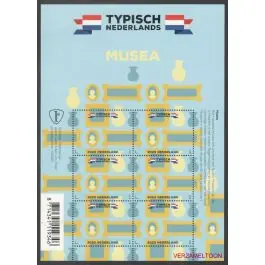 Ekspresowa dostawa Nederland 2023: NVPH: V4085: Typisch Nederlands 2023: Musea: velletje postfris
