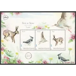 Ekspresowa dostawa Nederland 2023: NVPH: V3642P: 830016: Postset: "Skrok en Skrins" met velletje postfris