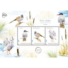 Ekspresowa dostawa Nederland 2023: NVPH: V3642P: 830015: Postset: "Marker Wadden" met velletje postfris