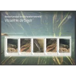 Bezpieczna płatność Nederland 2023: NVPH: V3642P: "Nederlandse onderwaterwereld 2023 18": velletje postfris