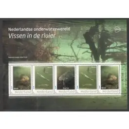 Autentyczny Nederland 2023: NVPH: V3642P: "Nederlandse onderwaterwereld 2023 12": velletje postfris